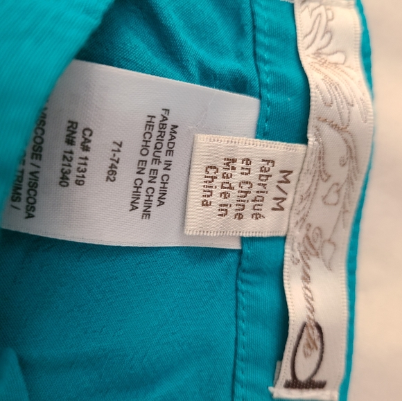 Turquoise Dynamite skater skirt size Medium - Picture 3 of 3